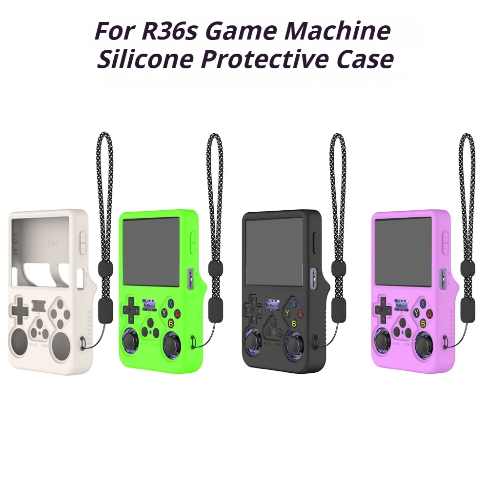 Silicone Case for R36S Console Soft Skin Case Cover Protective Shell Sleeve Anti-Scratch Protector Game Accessories