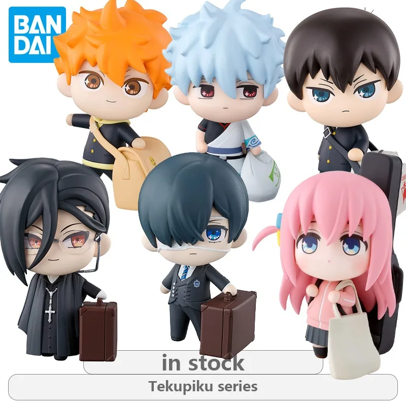 

BANDAI Genuine Bandai Handheld Comprehensive Series Tekupiku Series Volleyball Youth，Gin Tama，Goto Dugu Japanese Figurines