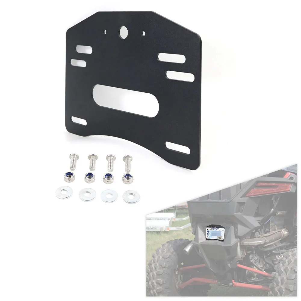 Universal Kennzeichen Halter Halterung Fit für Polaris RZR XP 1000 Ranger Können Bin Maverick x3 Kawasaki mule teryx krx YXZ Rhino