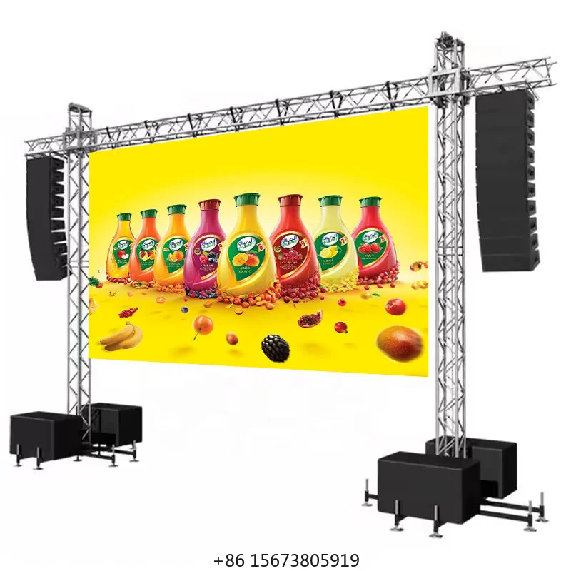 

Factory Promotion Church Conference Backstage Outdoor P3.91 P4.81 Full Color LED Display Module 500*500 Hanging Stacking