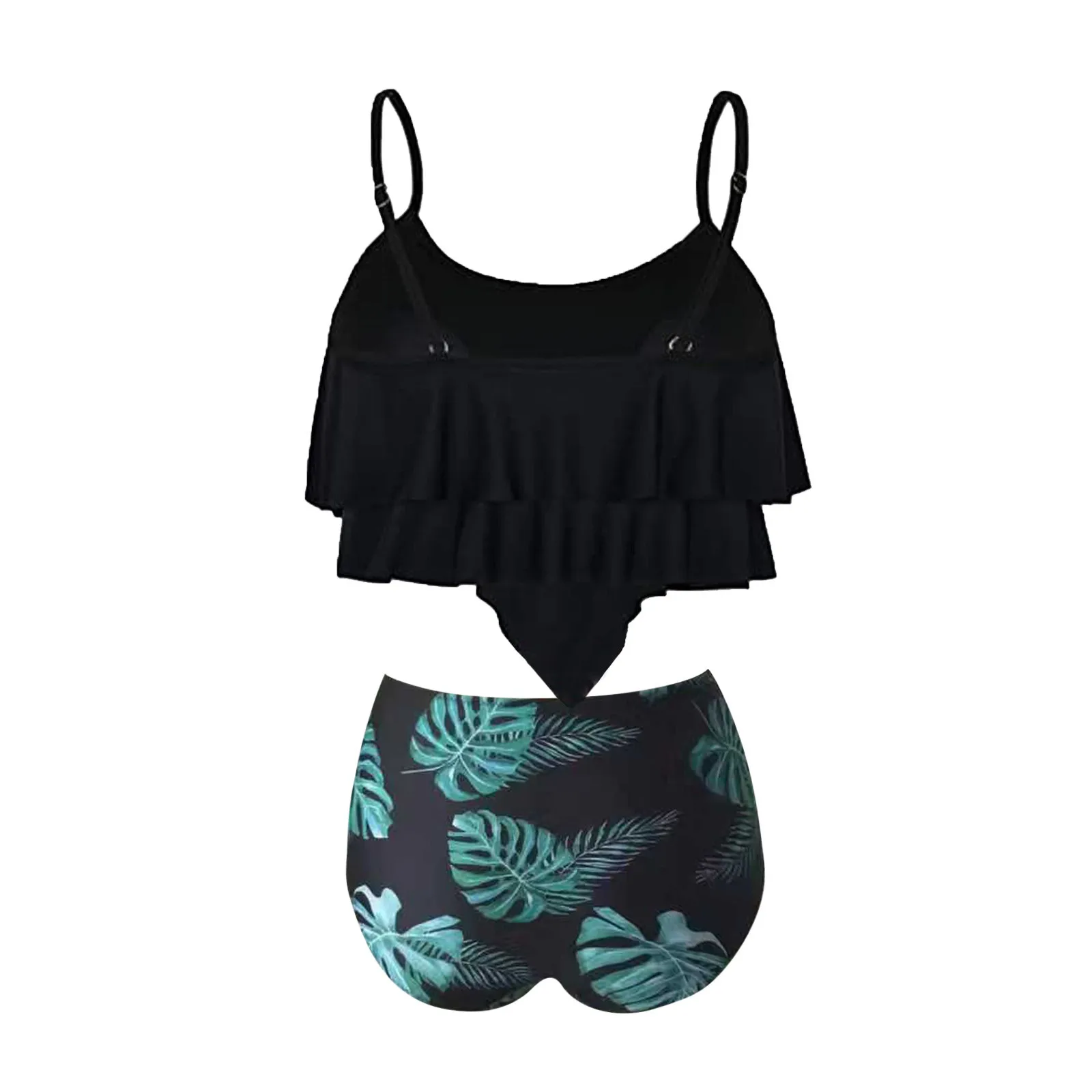 Conjunto de Tankini estampado para Mujer, bañador Sexy, ropa de baño, Bikini, Tankinis, traje de baño de Control de barriga, ropa de playa de verano