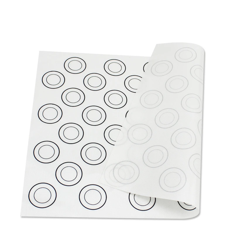 40*30 ซม.Platinum ซิลิโคนแป้งใยแก้วเสริม Nonstick สามารถใส่เตาอบพาสต้าเครื่องมือเครื่องครัว D740