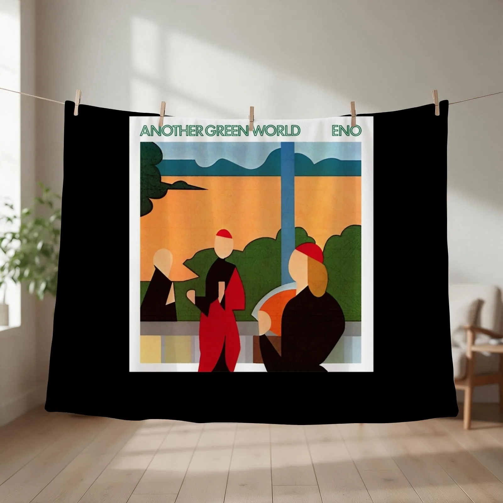 Brian Eno Classic Throw Blanket Flannels Single blankets and throws Shaggy Blankets