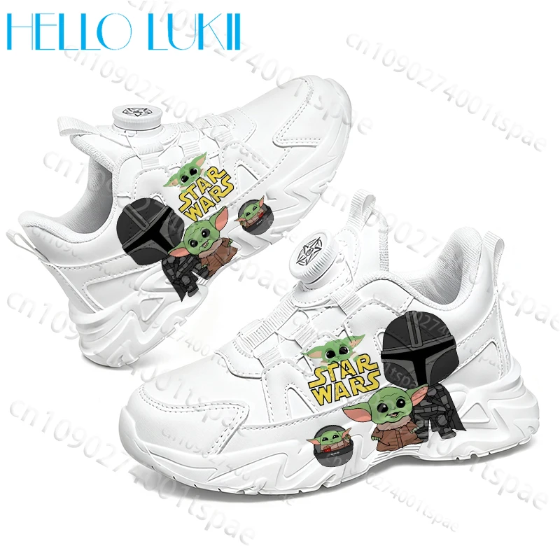 

New Hot Selling Grogu Boys Girls Kid's Cartoon Casual Shoes Simple Slip Resistant Outdoor Lightweight Sports Running Shoes