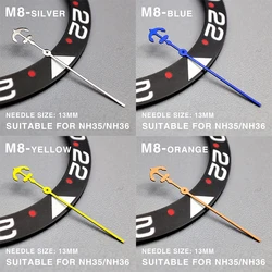 Modified Watch Hand for NH35/NH36/4R Movement Watch Pointer Anchor Shape Shape Pointers Parts Watch Repair Accessories