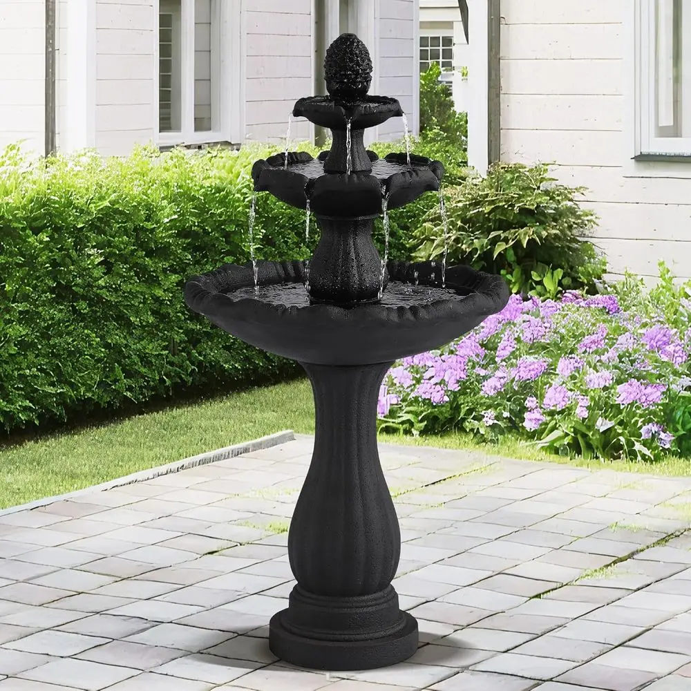 Garden Water Ountain Outdoor, 47.3" High Large In Indoor Wa…