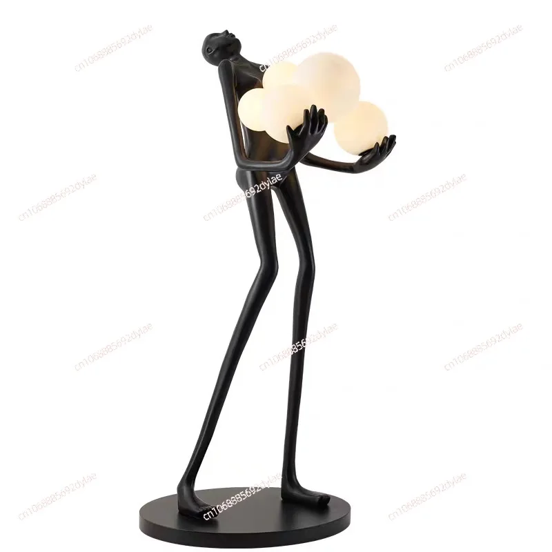 Luxury Nordic Corner Standing Lamp Lighting Hotel Living Room Modern Minimalist Floor Lamp