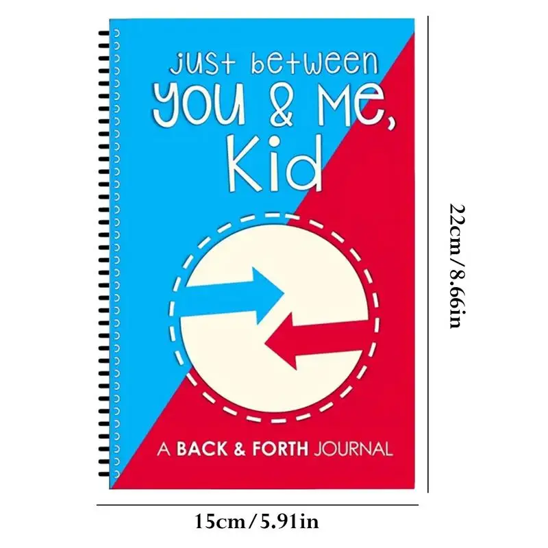 Imagem -06 - Back And Forth Journal For Kid no Rules Journal Just Beteen You And ME Notebooks