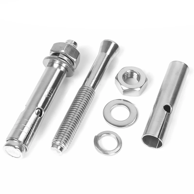 M10x110mm Stainless Steel 304 Sleeve Expansion Anchor Bolt 15pcs/lot