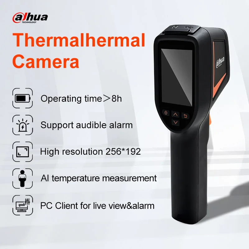 DH-TPC-HT2201 Handheld Industrial Infrared Thermal Imaging Thermometer 256X192 Resolution Temperature Measurement Far Infrared