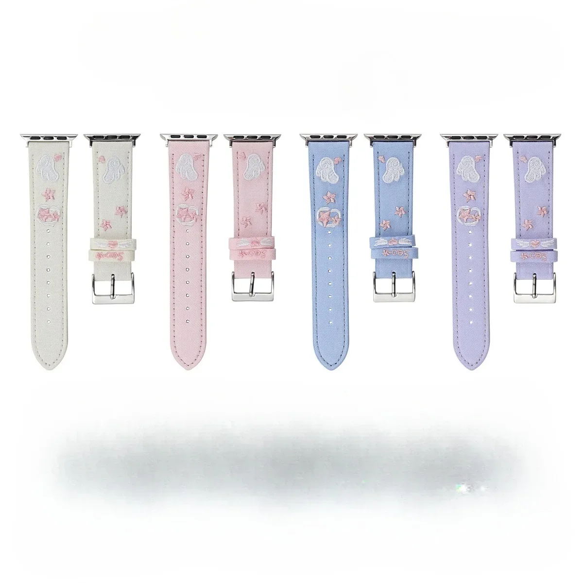 حزام (استيك) ساعة لساعة أبل 42/44/45/46/49 مللي متر 40/41 مللي متر بو الجلود موضة ساعة لساعة Ultra3/2 SE3/4/5/6 سلسلة 11/10/9/8/7/6