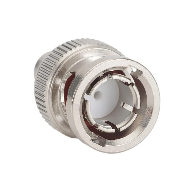 Precise BNC RG58 RG59 RG60 Copper Connector for Male Crimp Connectors in Computer Setting Easily
