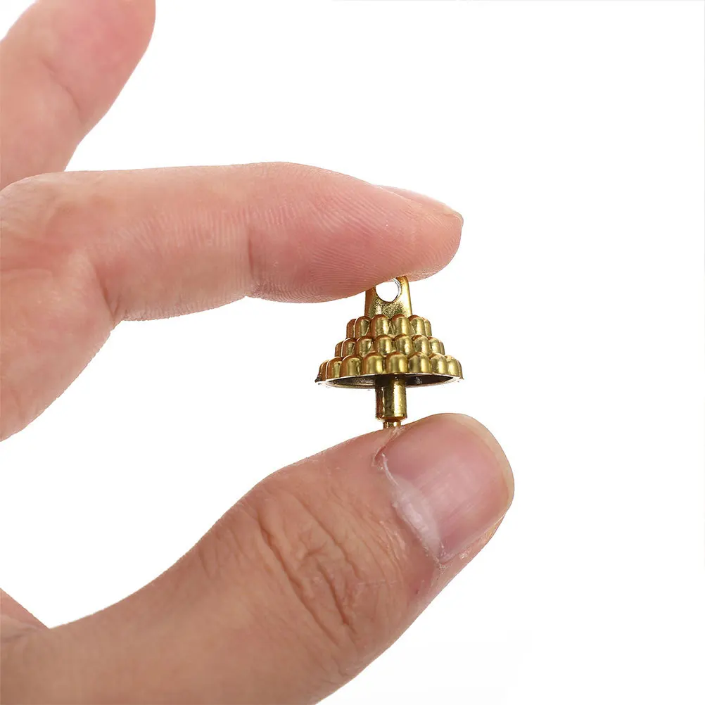 

100Pcs Plastic Christmas Ornament Caps DIY Round Hangers Tops for Craft Decorations Holiday Tree Festive Party Home Decoration