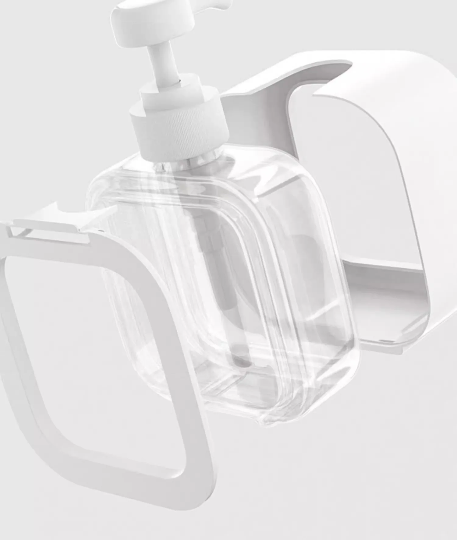 2PS Portable Press Type Empty Plastic Bottles for Toiletries,Travel Refillable Bottles for Shampoo Lotion Hand Soap