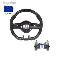 LED Smart Carbon Fiber Steering Wheel for Mercedes Benz Amg 2018-2020 (Triangular Hole) C63 E63 G63 C Class E S Gle W205 W213