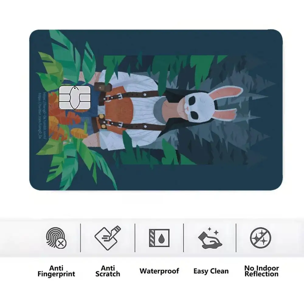 Horror Art game Reanimal-l High Definition Matte PVC Film Tape | For Credit Card, Debit Card Stickers & Gift Decoration - view 6