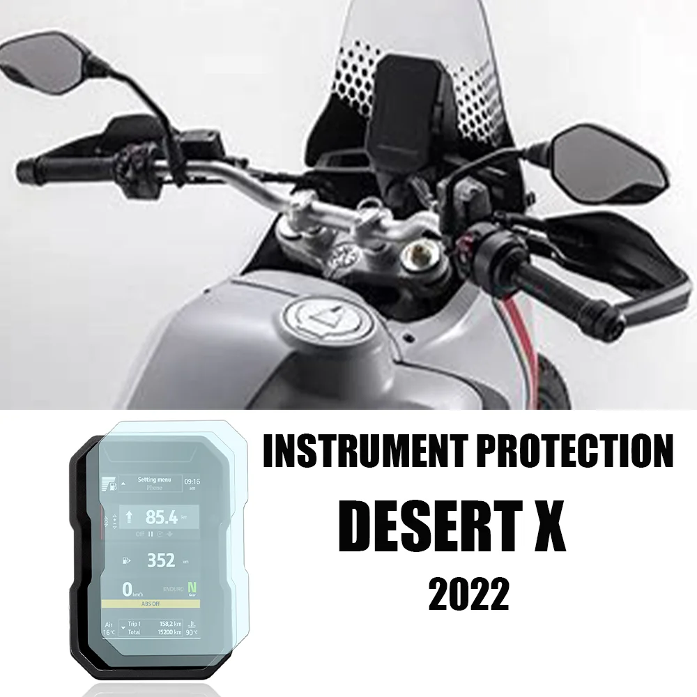 

DesertX Instrument Screen Protection Film Accessories Motorcycle For Ducati Desert X 2022 HD Screen protector Film Anti Scratcht