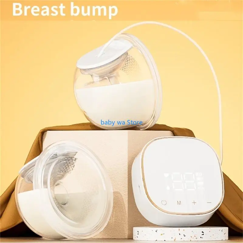 Tiralatte elettrico con pannello touch e schermo LED per madre che allatta 4XBD