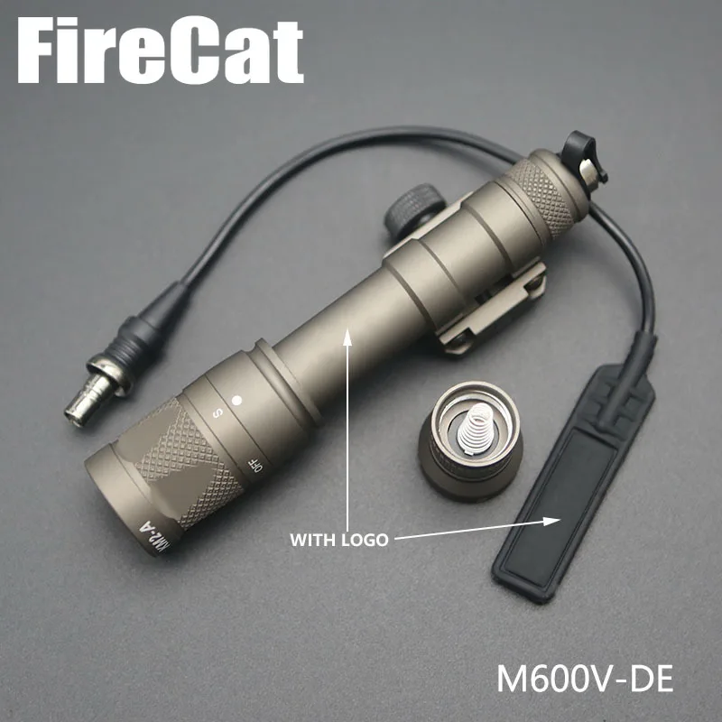 Tactical SF M600V M300V Weapon Light LED Light Strobe constant Momentary Function For Airsoft Hunting Rifle M300 M600 Flashlight