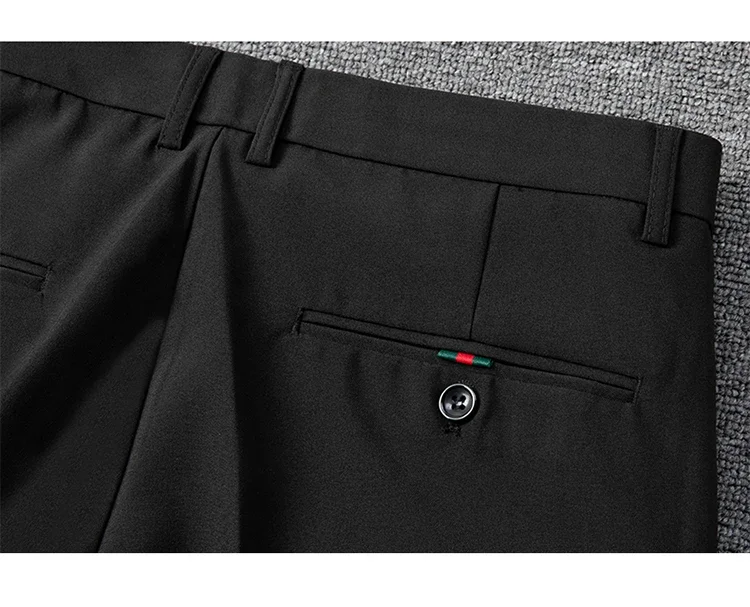 Marken-Formelle Shorts für Herren Koreanische Business-Shorts Lässige Chino-Shorts Herren Büro-Hosen Coole Atmungsaktive Sommer-Arbeitskleidung – Detail 25
