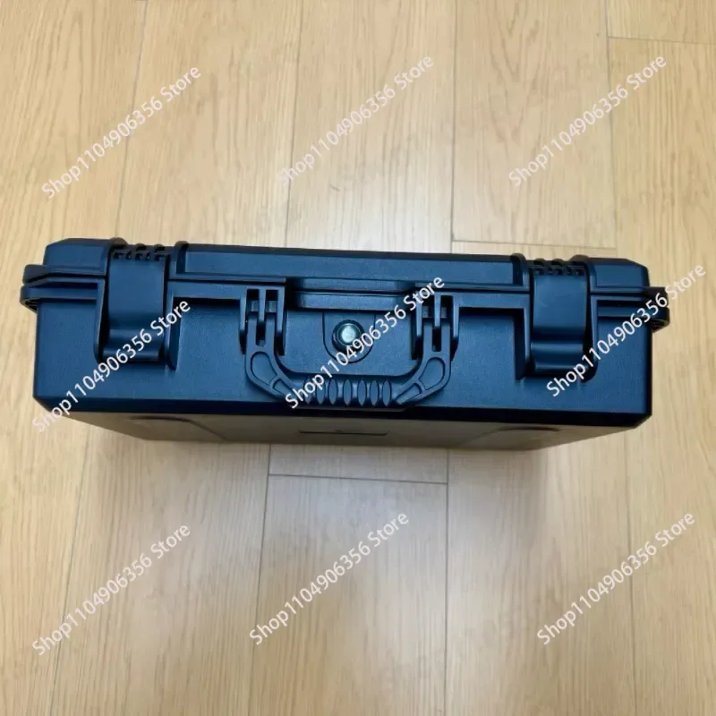 Portable PP Microphone Storage Toolbox, Hard Handheld Mic Flight Case, Multifunctional Protective Carry Box for Live Show