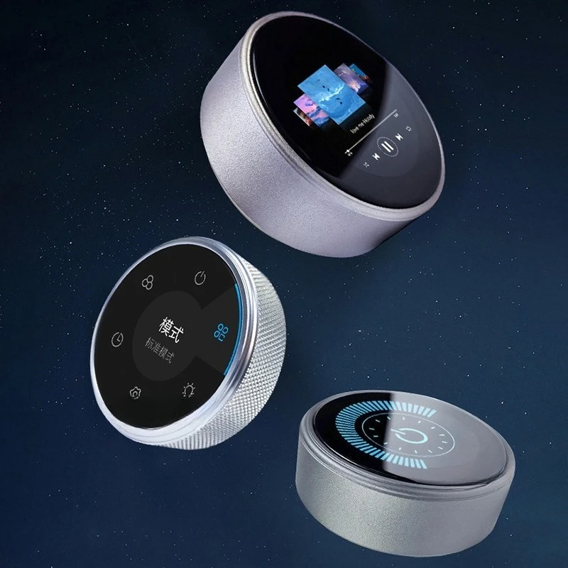 1.6-Inch round knob screen IPS color screen Small home appliance temperature adjustment and dimming central control