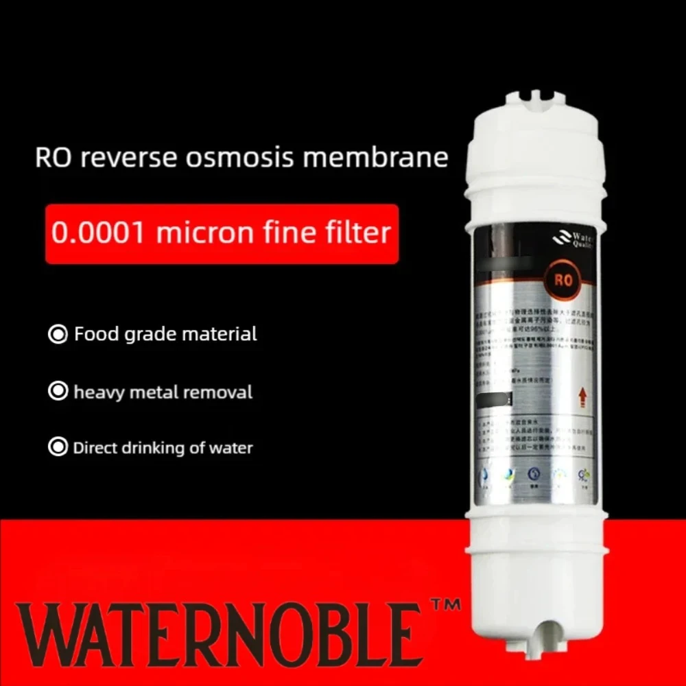 Waternoble 10 Inch 75G RO Membrane Reverse Osmosis Filter Replacement Korean Style - Quick Connection Universal Filter Element