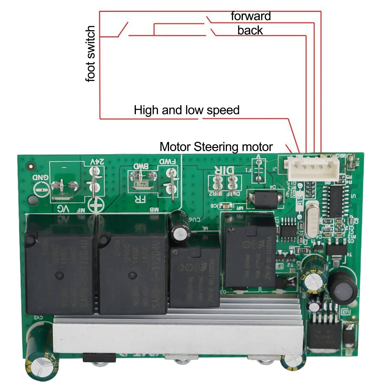 Upgrade Your Children Electric Car with 24V 5 Pin Control Box Receiver and 2 4G Transmitter  Enjoy Smooth and Responsive Control