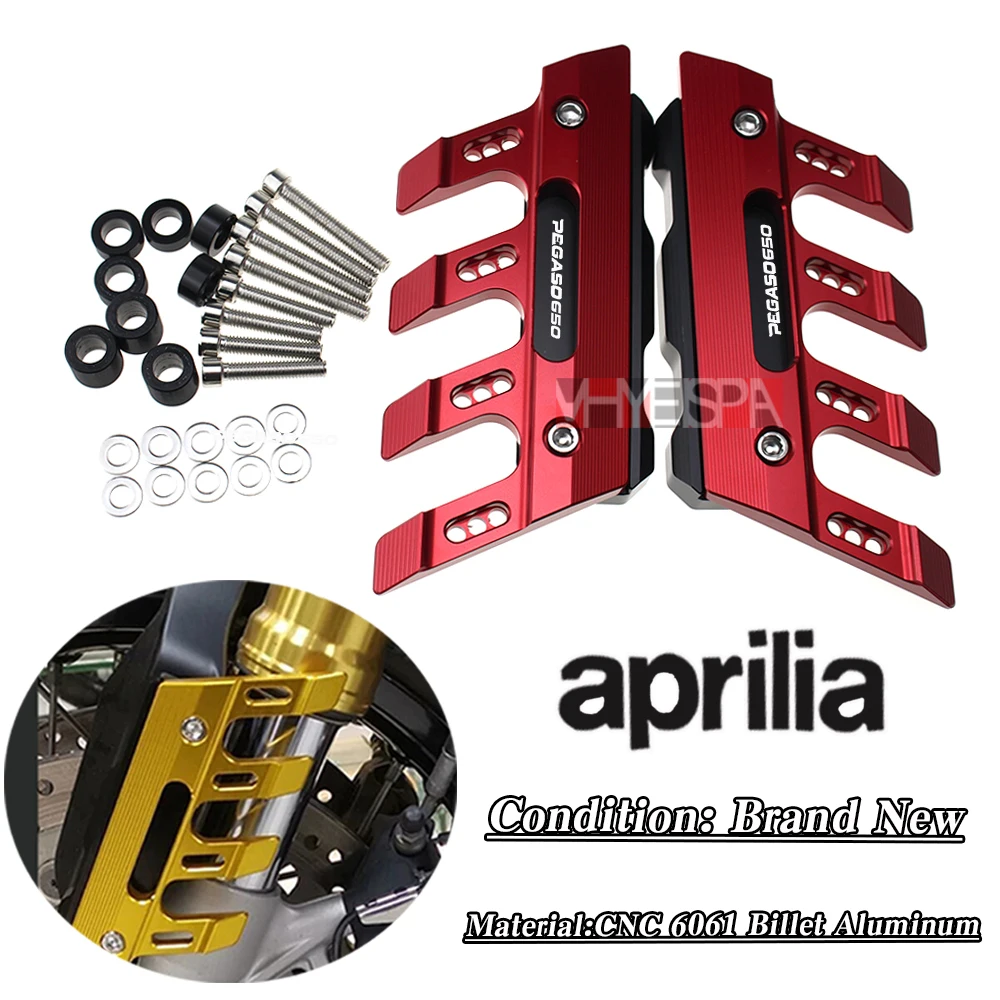 For Aprilia Pegaso 650 Pegaso650 Motorcycle Accessories Mudguard Side Protection Block Front Fender Side Anti-Fall Slider