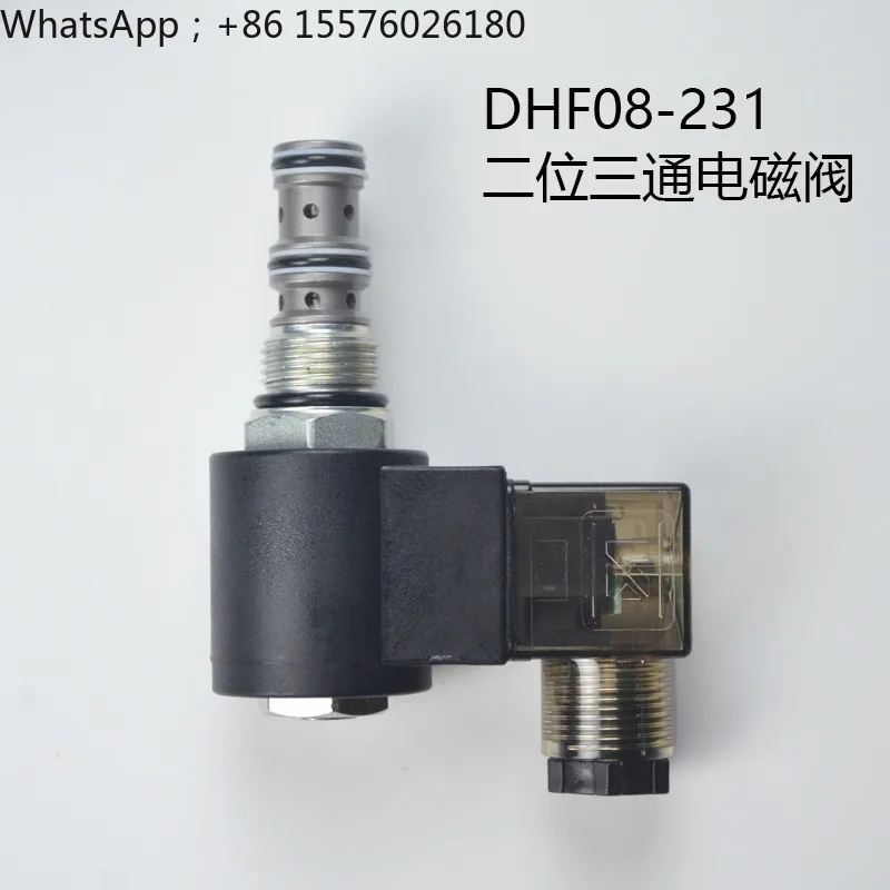 Hydraulic Cartridge Solenoid Valve SV08-31 Two-position Three-way Reversing Valve DHF08-231 SV2-08-3
