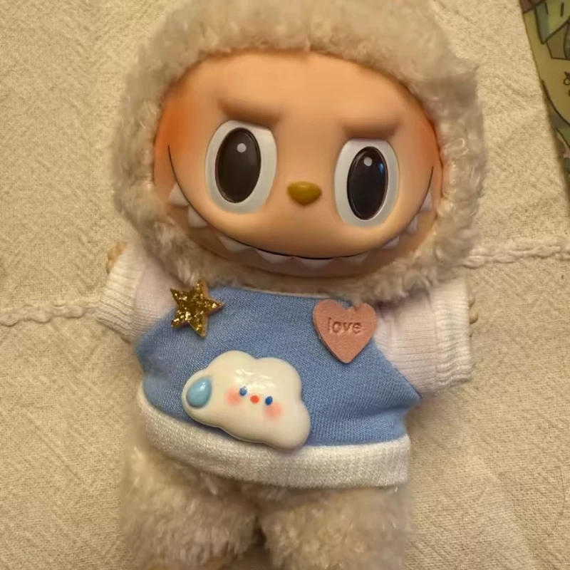 

Mini Plush Doll'S Clothes Outfit Accessories For Korea Kpop Exo Labubu V1 V2 Idol Dolls Pit strip climbing suit Clothing Gift