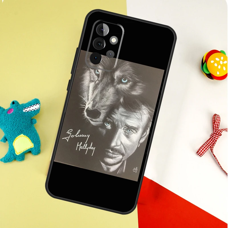 Johnny Hallyday Case For Samsung Galaxy A54 A34 A24 A14 A12 A22 A32 A42 A52 A72 A52S A51 A71 A13 A53 Cover