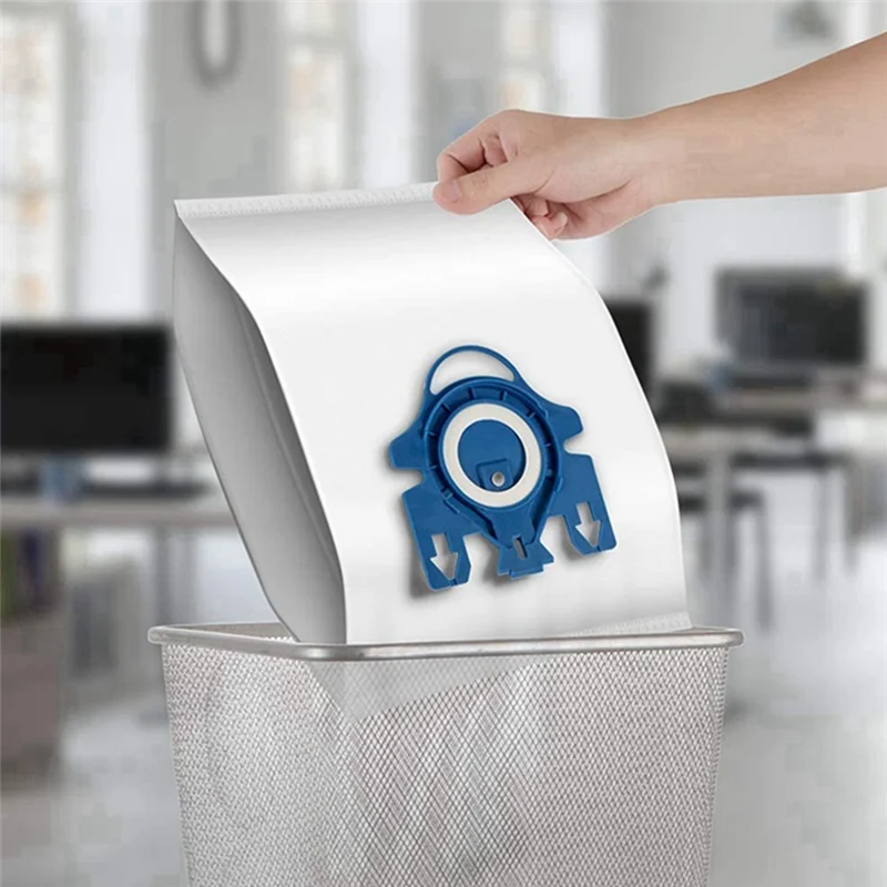 Sacchetti per la polvere da 9 pezzi per aspirapolvere GN 3D completo C3, completo C2, Classic C1, S400, S600, S800, S2, S5, S8