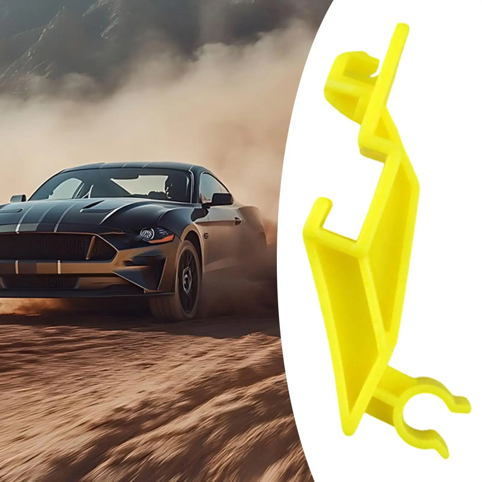 

Зажим для опоры капота автомобиля, нейлоновый фиксатор опоры капота, прочные запасные части для Ford Fiesta 2011 2018, простая установка