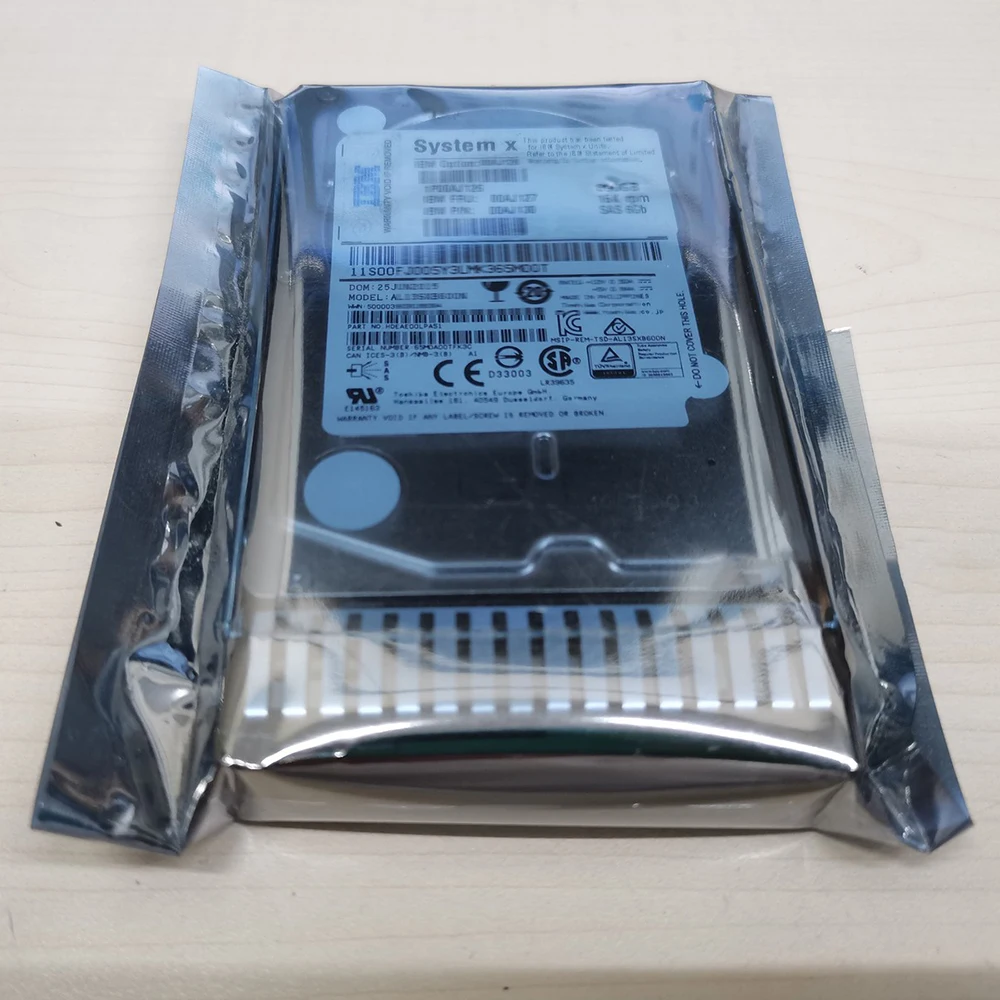 

For IBM Hard Disk 00AJ126 00AJ127 00NA631 600G 15K SAS 2.5" 6Gbps