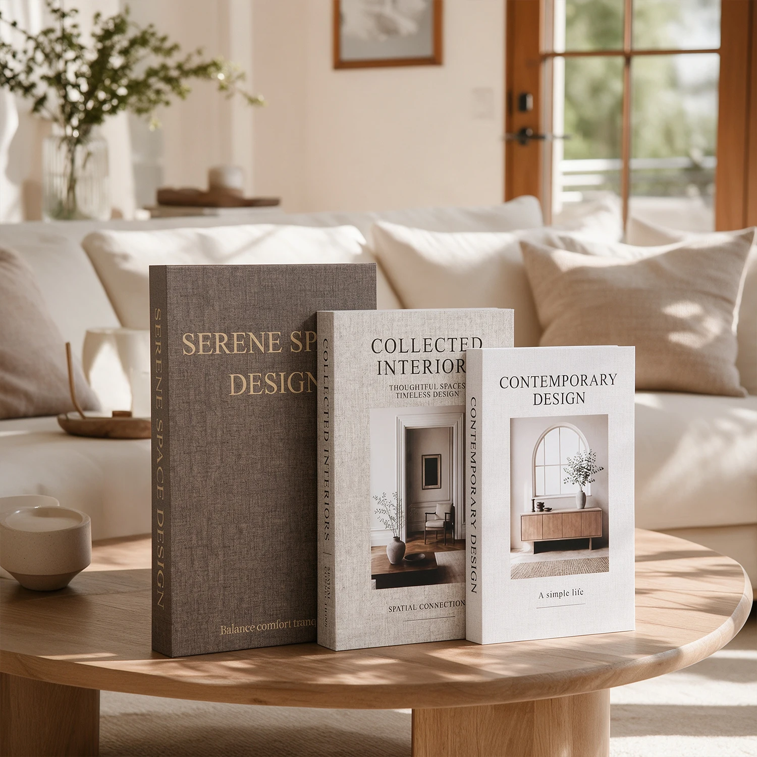 Wedding Solution - New 3Pcs Openable Fake Books Living