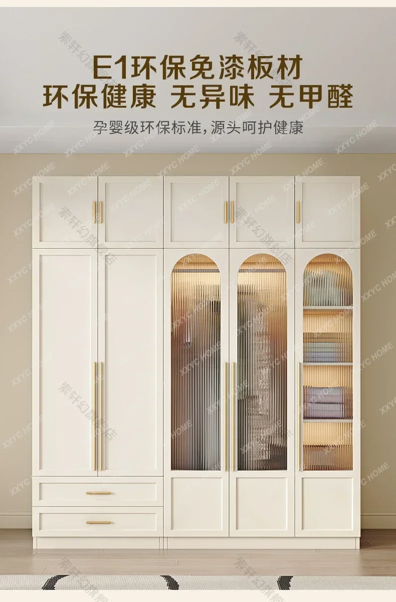 Modern Luxury Wardrobe Heavy Duty Bedroom Storage Wardrobe Room Organization Guarda Roupa Casal