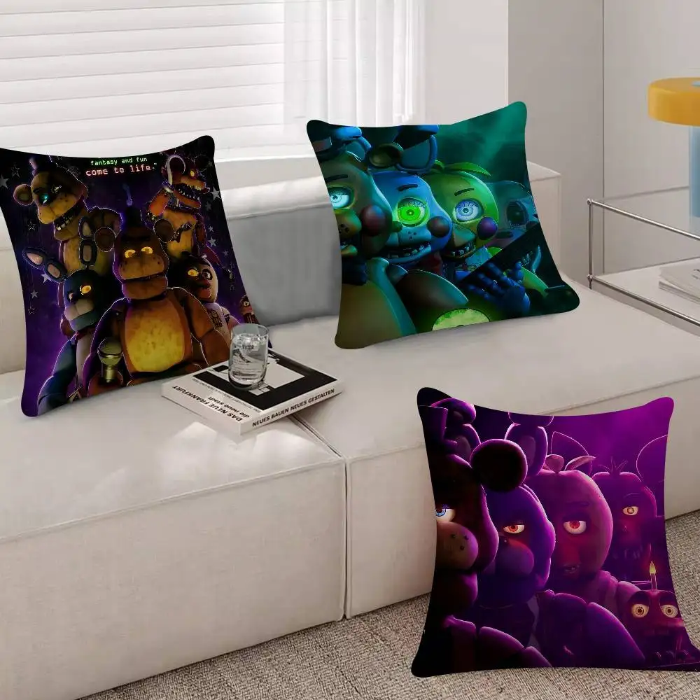 Fnaf Five Nights At Freddys M Pillowcase Toon Gift Cushion Cover Bedroom Home Sofa Chair Seat Decor Pillow Case