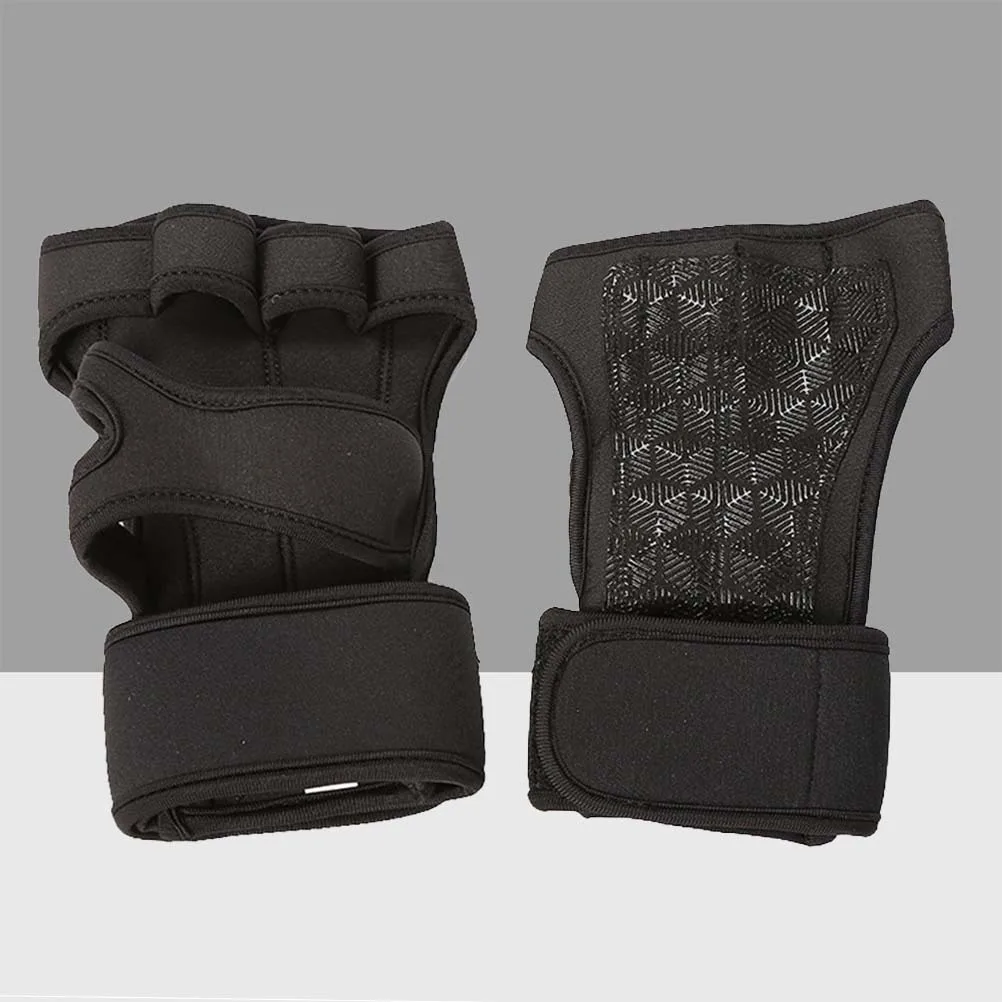 

1Pair Fitness Gloves Breathable Cotton Weight Lifting Gloves for Gym Workout Men Women Protection Outdoor Sports Exercise Gear