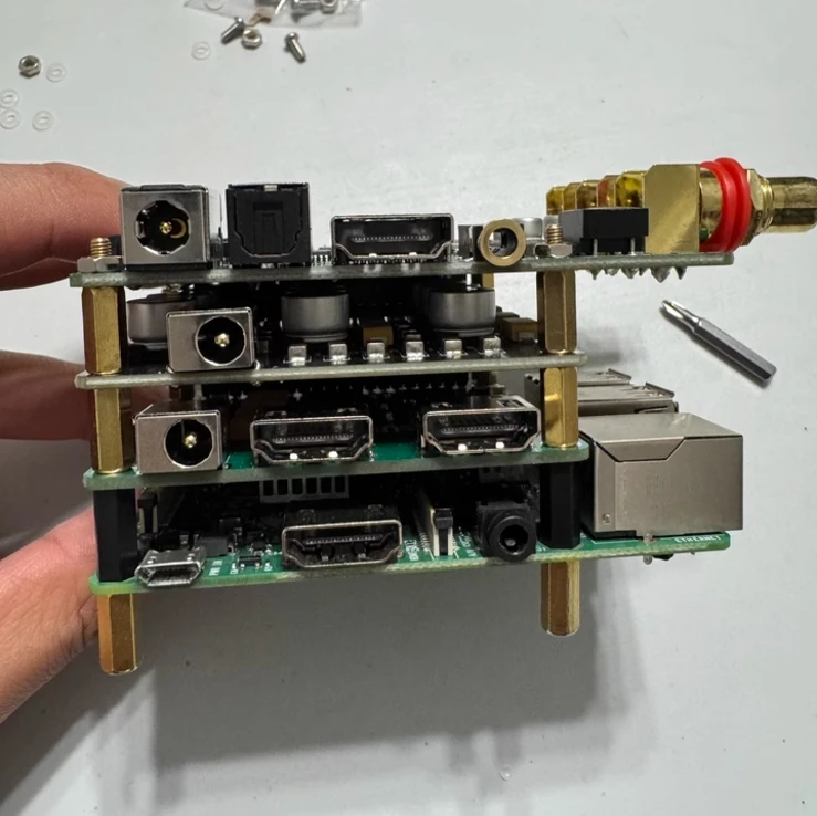 I2S Signal Physical Isolation Expansion Board HDMI Input for Raspberry PI /DAC Audio Decoder