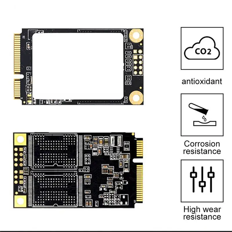 A72Z Msata Internal Solid State Drive High-Performance Hard Drive for Notebook Desktop Computer Drive Disk 256GB
