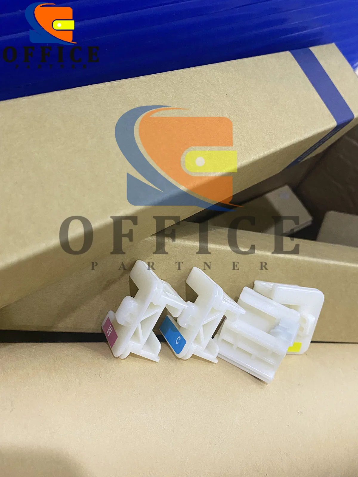 4PC T7411 T741X Cartridge Chip with holder suitable for Epson SureColor F6000 F6070 F6200 F6270 F7000 F7070 F7100 F7170 F7200 F7