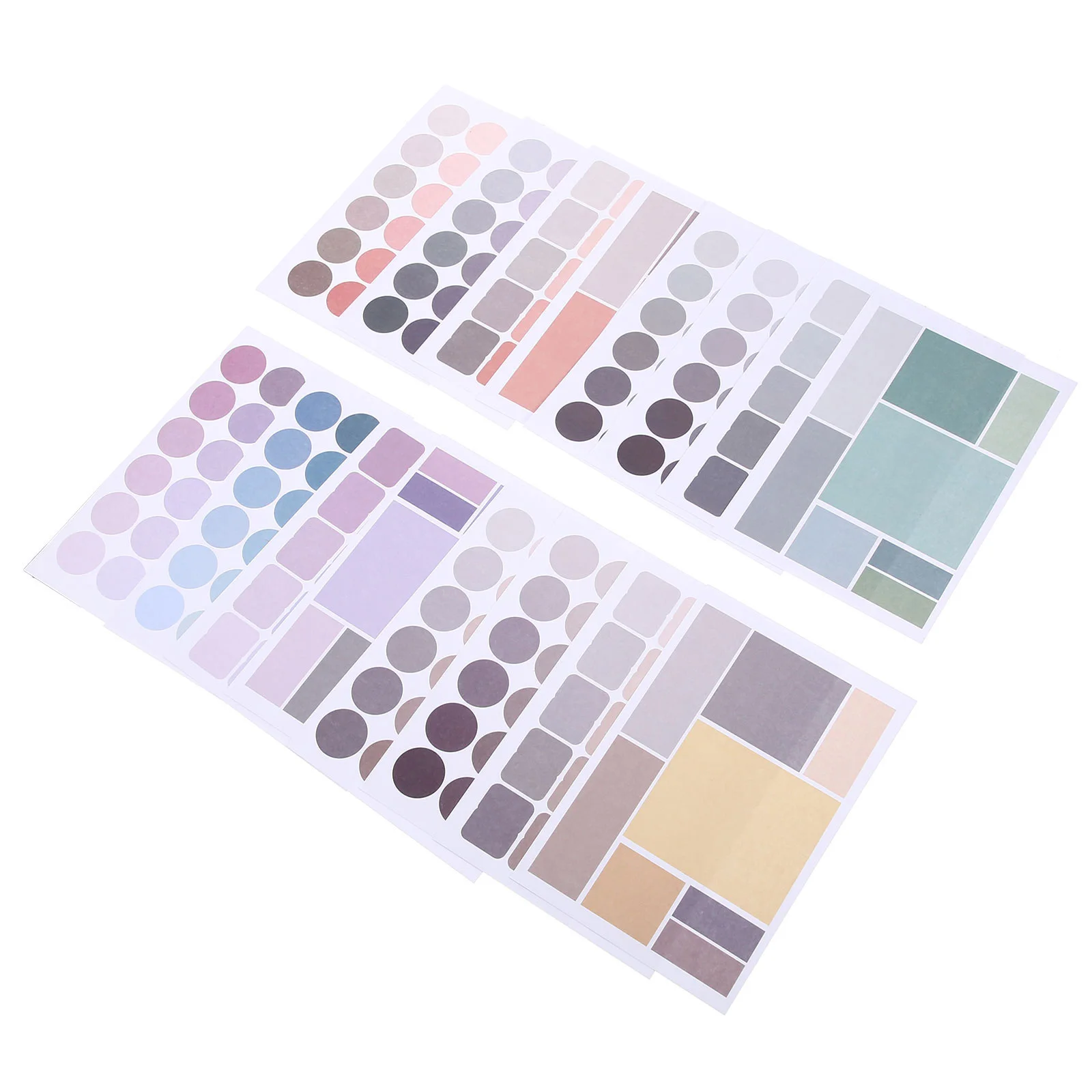 

32 Pcs Round Stickers Color Small Dot Permanent Adhesive Color-code Self Label for Containers