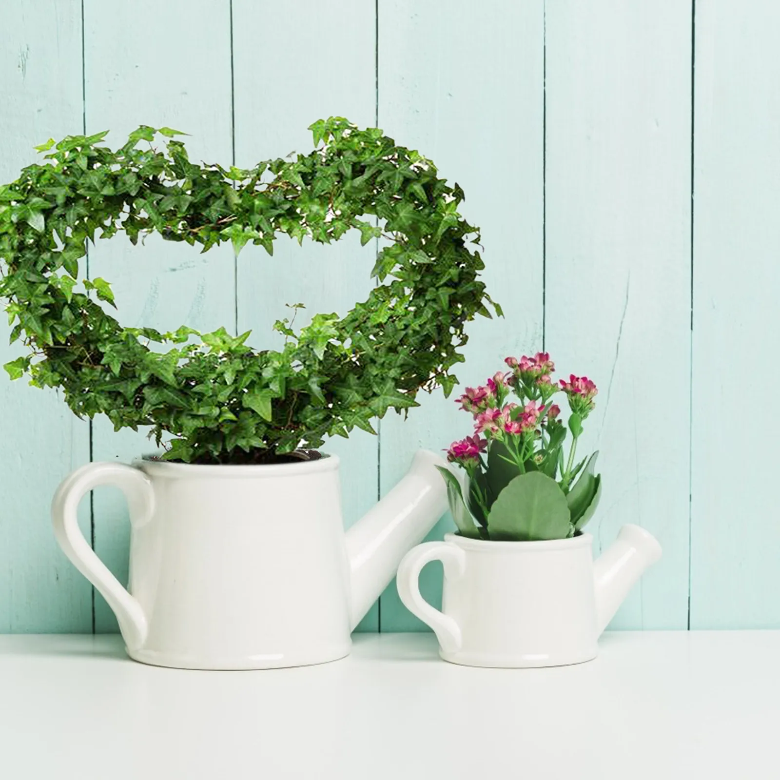 Plant Trellis 2 Pack Heart Shaped Iron Climbing Vine Support Rack for Indoor Outdoor Garden Plants
