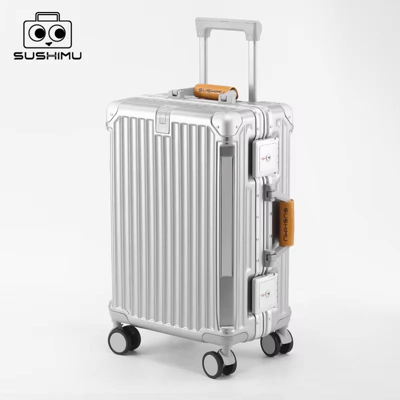 Suitcase with multiple functions, 20-inch carry-on suitcase, large-capacity travel suitcase, 24-inch travel suitcase for men and