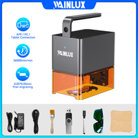 WAINLUX Z4 Handheld Laser Engraver 600mm/s High Speed Mini Etching Laser Machine Printer for Tumblers/Wood/Glass/Coated Metal