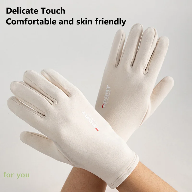 

[Xe]Autumn Winter Warm Cycling Gloves Outdoor Sports Glove Thermal Warm Mittens Touchscreen Windproof Gloves For Cycling ﻿