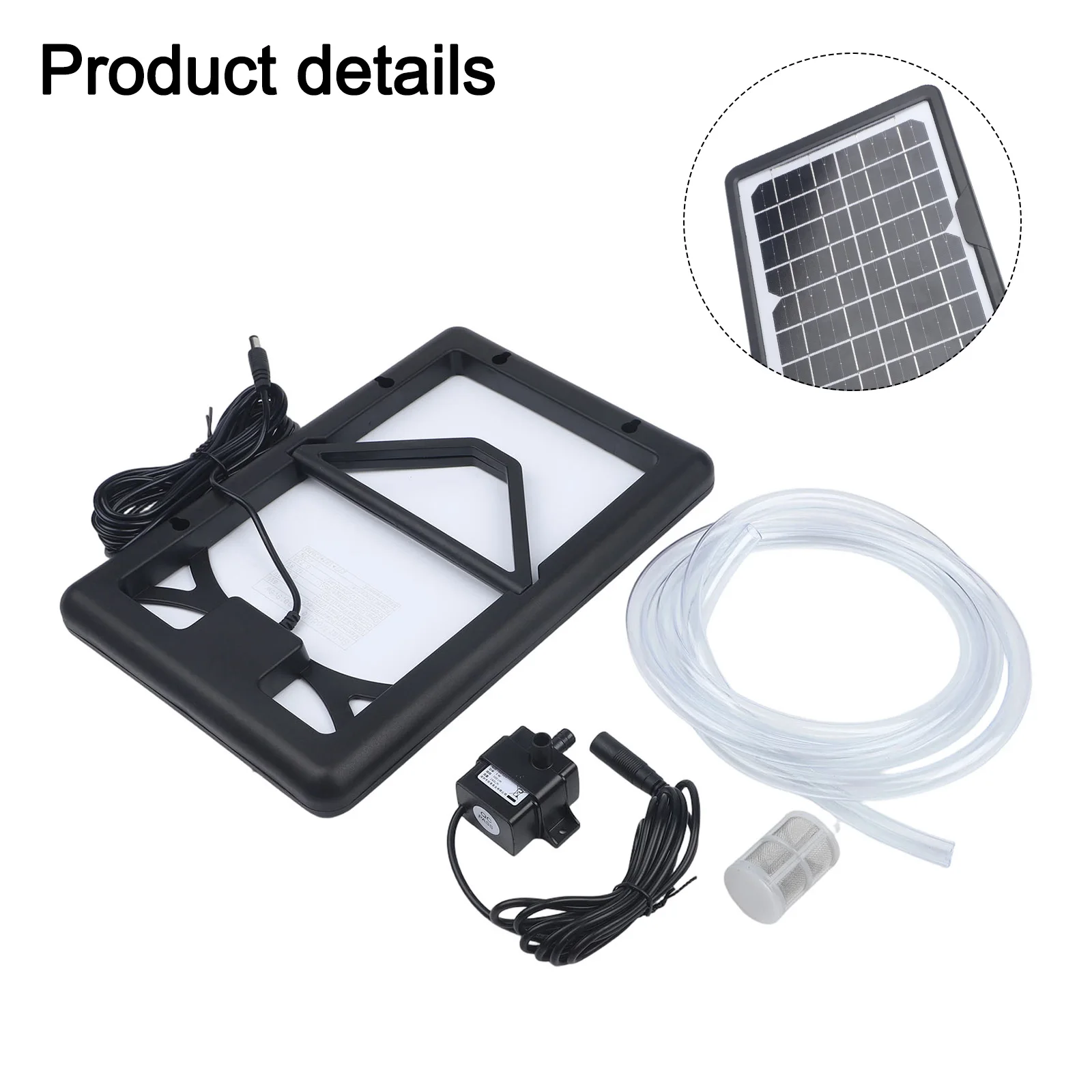 Circulating Pump 12V Submersible Pump Outdoor Use 0.8L min Air Volume 240 Litres hour Circulation For Fish Pond view 6