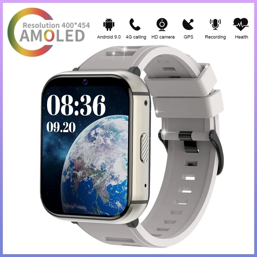 

4G+64G Original 2.08"Smart Watch Men Women 4G Google Play LTE Android Camera Wifi GPS Phone APP Call Face Recognition Smart Home