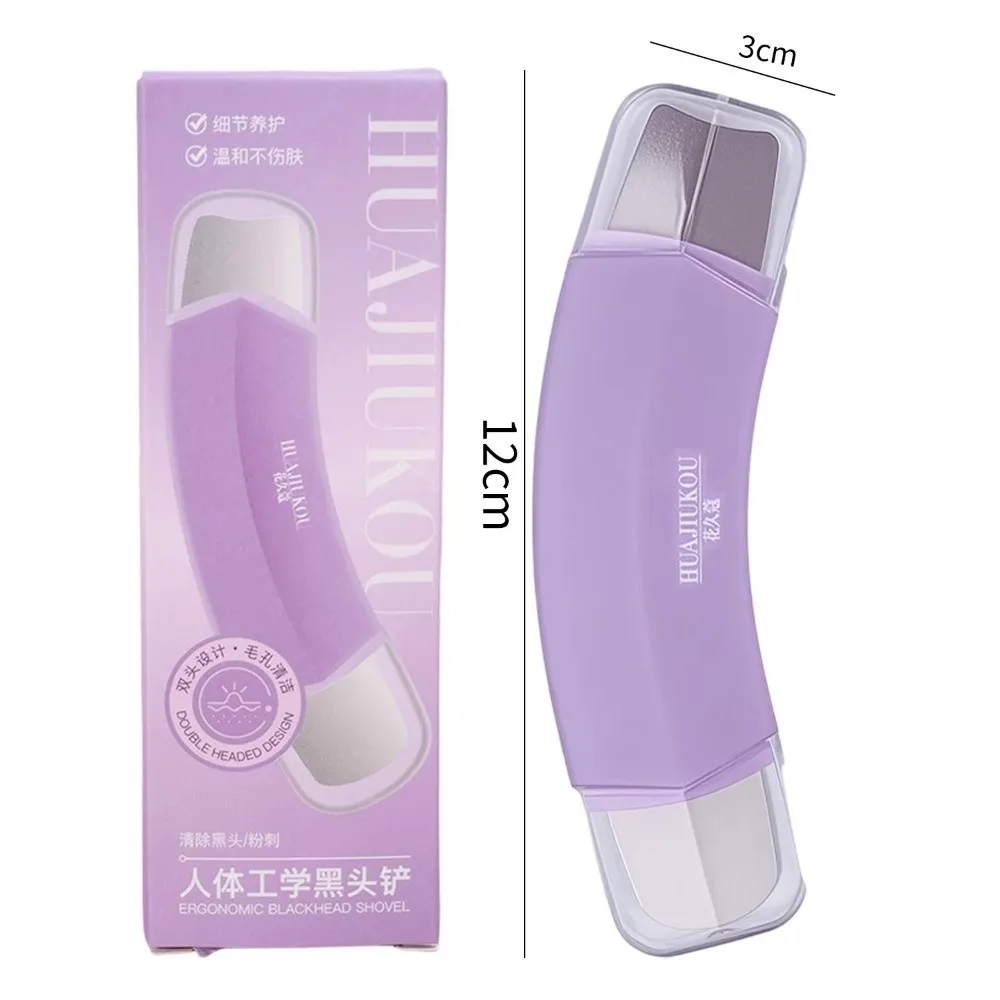 Diep schoon gezichtsgereedschap voor het verwijderen van mee-eters Verwijder whitehead Acne Exfoliërende mee-eterschraper Handheld gezichtspatel